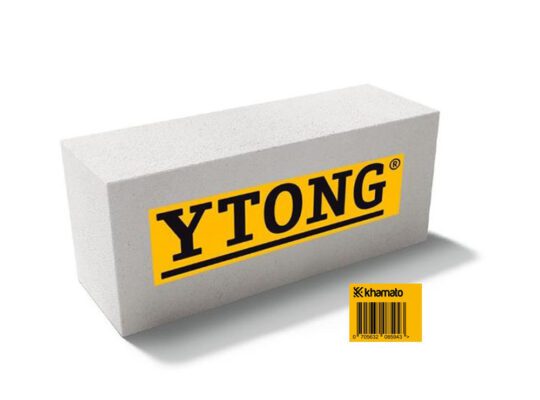بالتة طوب خرسانى خفيف عازل للحرارة 60*20*30 اي تونج